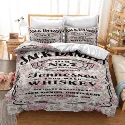 Jack Daniels 7 Duvet Cover Pillowcase Bedding Sets Home Decor