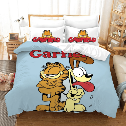 Garfield Exotic Cat 21 Duvet Cover Quilt Cover Pillowcase Bedding
