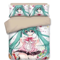 Hatsune Miku 13 Duvet Cover Quilt Cover Pillowcase Bedding Set