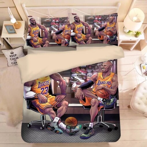 Lebron James Basketball 10 Duvet Cover Quilt Cover Pillowcase Bedding
