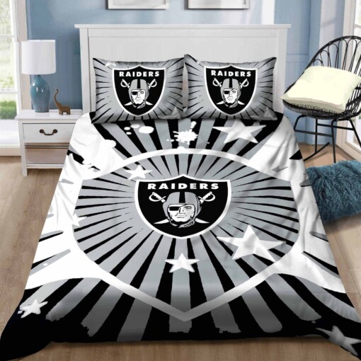 Las Vegas Raiders Bedding Sets Sleepy 8211 1 Duvet Cover