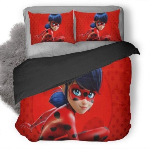 Miraculous Ladybug Cat Noir 1 Duvet Cover Pillowcase Bedding Sets