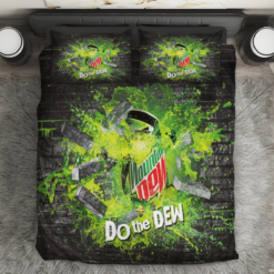 Mountain Dew Code Red Do The Dew Bedding Sets Quilt