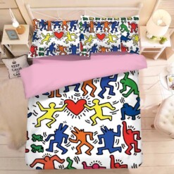 Graffiti Illustration 9 Duvet Cover Quilt Cover Pillowcase Bedding Sets