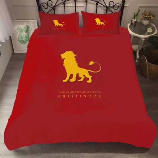 Harry Potter Gryffindor Slytherin Ravenclaw And Hufflepuff 37 Duvet Cover