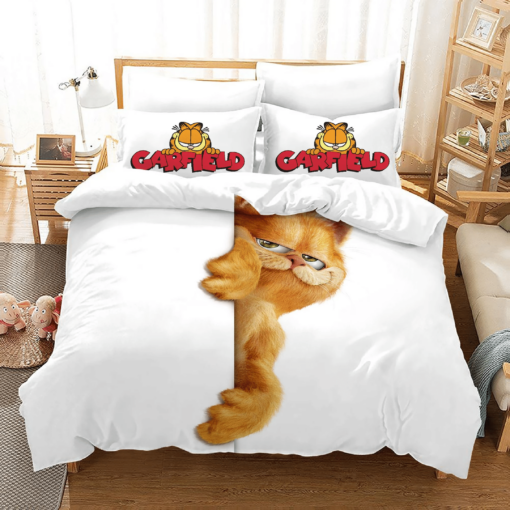 Garfield Exotic Cat 3 Duvet Cover Quilt Cover Pillowcase Bedding