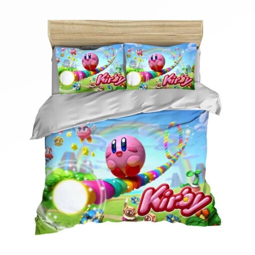 Kirby 038 The Amazing Mirror 4 Duvet Cover Pillowcase Bedding
