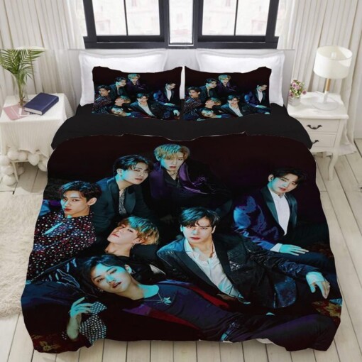 Kpop Got7 8 Duvet Cover Pillowcase Bedding Sets Home Bedroom