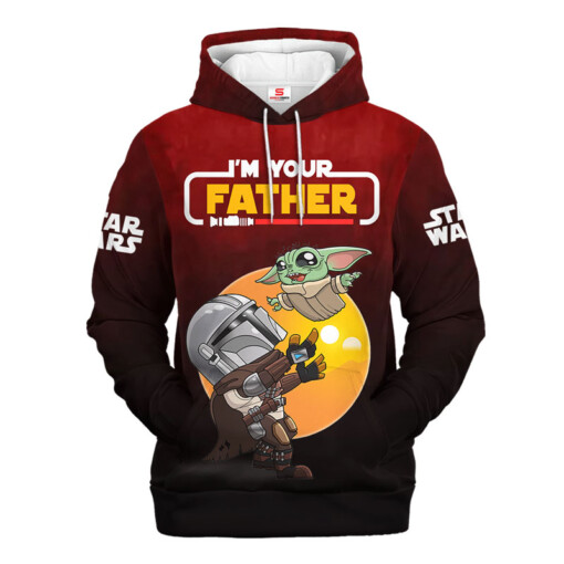 Star War I'm Your Father Best Dad In The Galaxy Father's Day Gift For Fans Hoodie Shirt