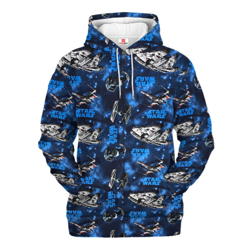 Star Wars Pattern Blue 2 Gift For Fans Hoodie Shirt