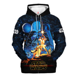 Star Wars Classic Galaxy Blue Gift For Fans Hoodie Shirt - Dream Art Europa