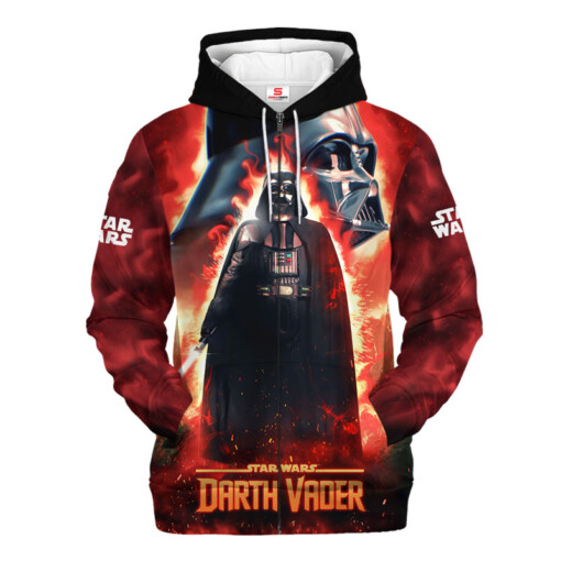 Star Wars Darth Vader Fire  Gift For Fans Hoodie Shirt