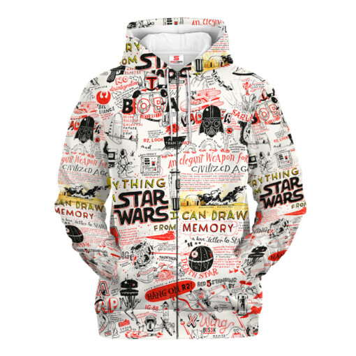 Star Wars I Can Draw From Memory Gift For Fans Hoodie Shirt