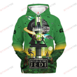 Star Wars Return Of The Jedi Green Gift For Fans Hoodie Shirt - Dream Art Europa