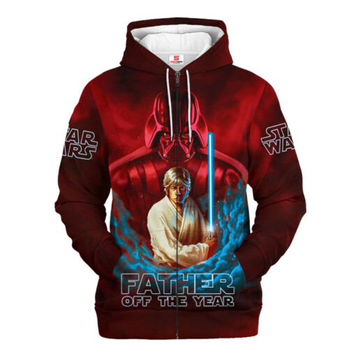 Star wars Father Of The Year Happy Father's Day Gift For Fans Hoodie Shirt