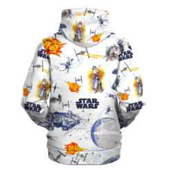 Star wars Pattern Galaxy Gift For Fans Hoodie Shirt - Dream Art Europa