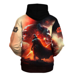 Star Wars Darth Vader Fire Gift For Fans Hoodie Shirt - Dream Art Europa