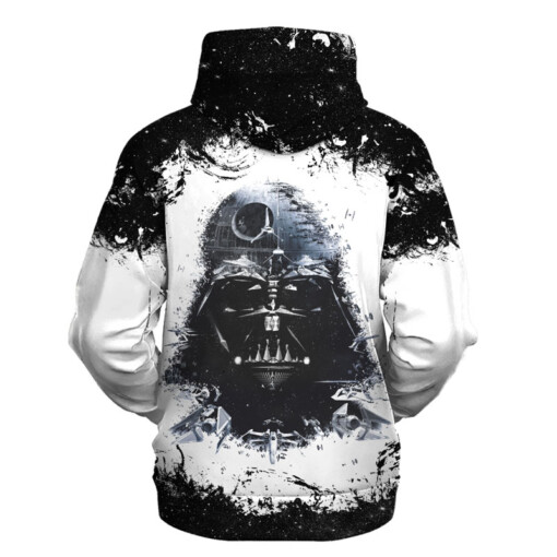 Star Wars Darth Vader Black & White Gift For Fans Hoodie Shirt