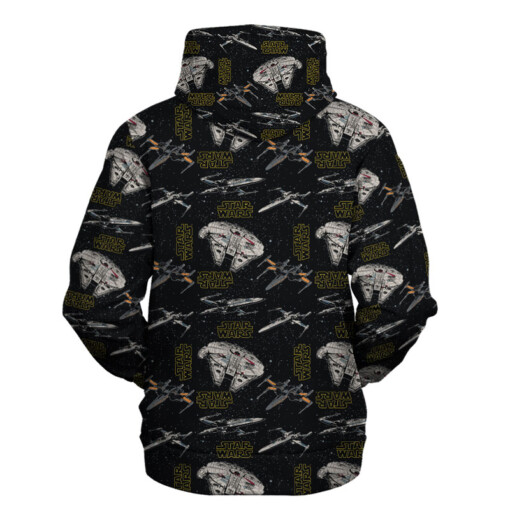 Star Wars Pattern Black Gift For Fans Hoodie Shirt