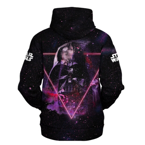 Star Wars Darth Vader Galaxy Purple Gift For Fans Hoodie Shirt