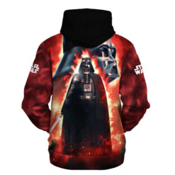 Star Wars Darth Vader Fire Gift For Fans Hoodie Shirt - Dream Art Europa