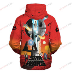 Star Wars Red Black Gift For Fans Hoodie Shirt - Dream Art Europa