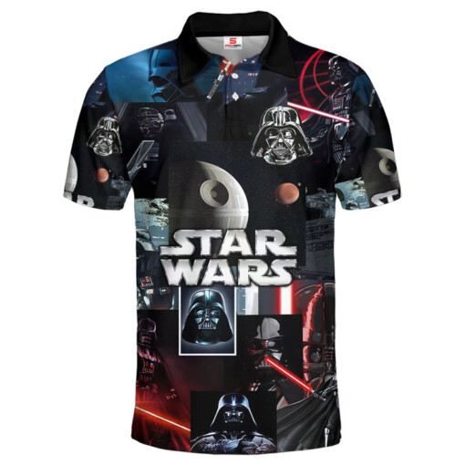 Star Wars Darth Vader Pattern Gift For Fans Polo Shirt