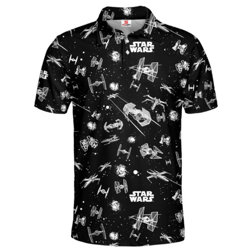 Star Wars Pattern Gift For Fans Polo Shirt
