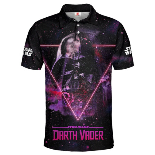 Star Wars Darth Vader Galaxy Purple Gift For Fans Polo Shirt
