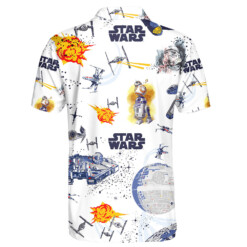 Star wars Pattern Galaxy Gift For Fans Polo Shirt - Dream Art Europa