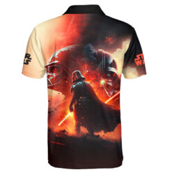 Star Wars Darth Vader Fire Gift For Fans Polo Shirt - Dream Art Europa