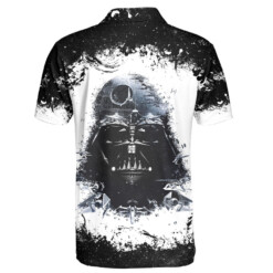 Star Wars Darth Vader Black & White Gift For Fans Polo Shirt - Dream Art Europa