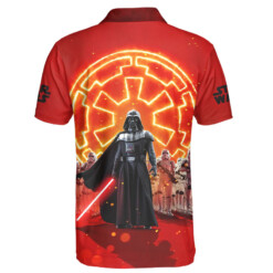 Star Wars Darth Vader Fire Gift For Fans Polo Shirt - Dream Art Europa