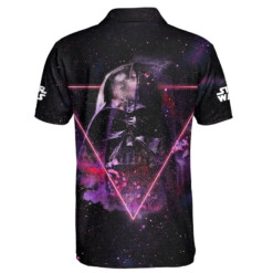 Star Wars Darth Vader Galaxy Purple Gift For Fans Polo Shirt - Dream Art Europa