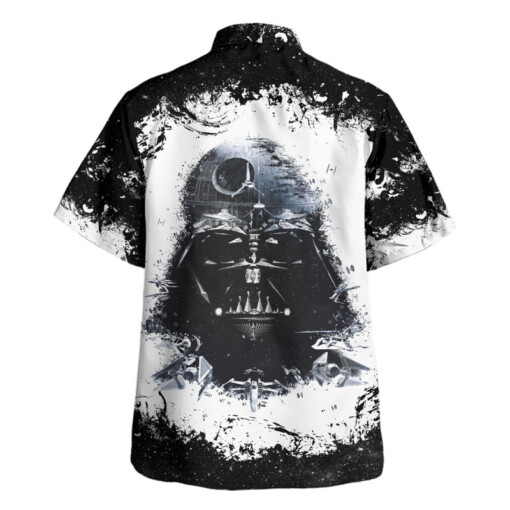 Star Wars Darth Vader Black & White Gift For Fans Hawaiian Shirt