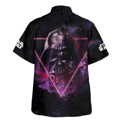 Star Wars Darth Vader Galaxy Purple Gift For Fans Hawaiian Shirt