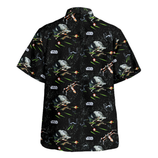 Star Wars Galaxy Pattern Black Gift For Fans Hawaiian Shirt