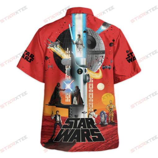 Star Wars Red Black Gift For Fans Hawaiian Shirt