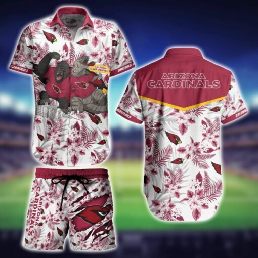 Arizona cardinals kingkong hawaiian shirt - HAWD48595185