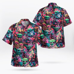 Bbyd Sw Synthwave Hawaiian Shirt - Dream Art Europa