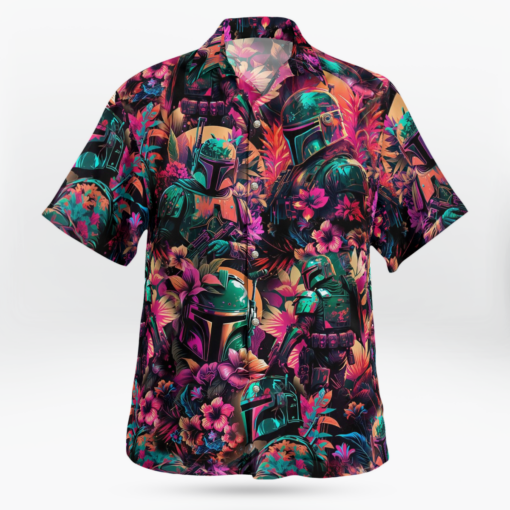 Bf Sw Synthwave Hawaiian Shirt