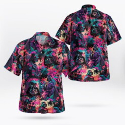 Dv Sw Synthwave Hawaiian Shirt - Dream Art Europa