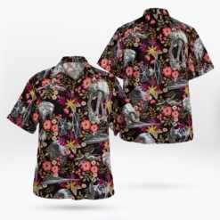 Imperial AtAt Walker Tropical Flowers Hawaiian Shirt - Dream Art Europa