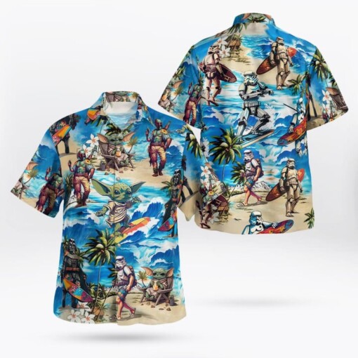 Special Star Wars Surfing Hawaiian Shirt