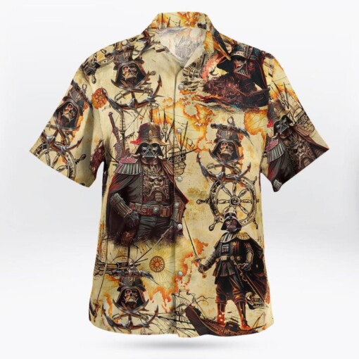 Star Wars Darth Vader Pirates Hawaiian Shirt