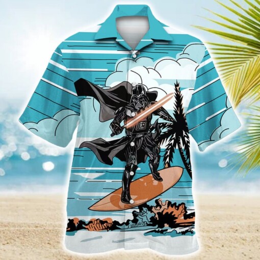 Star Wars Darth Vader Surfing Hawaiian Shirt