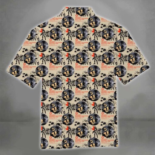 Star Wars Scarif Trooper Pattern Hawaiian Shirt