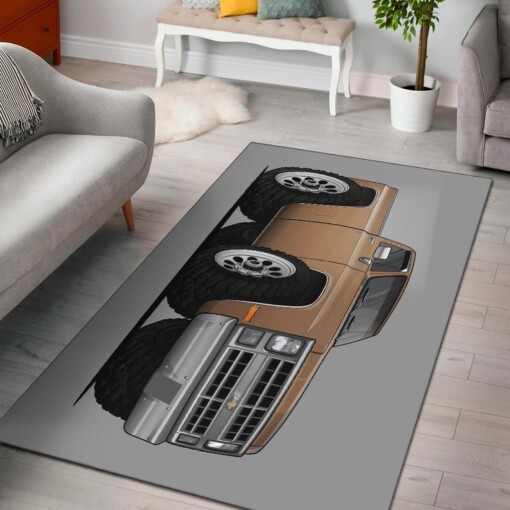 1986 Chevy 44 Truck Car Art Area Limited Edition Rug