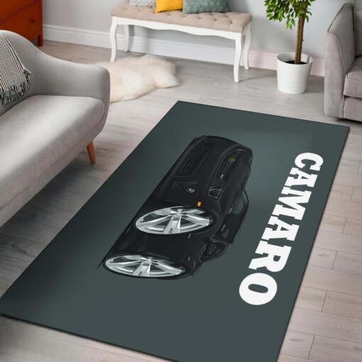 2013 Chevrolet Camaro Car Art Area Limited Edition Rug