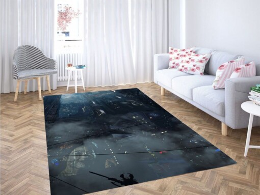 City Blade Runner Living Room Modern Carpet Rug